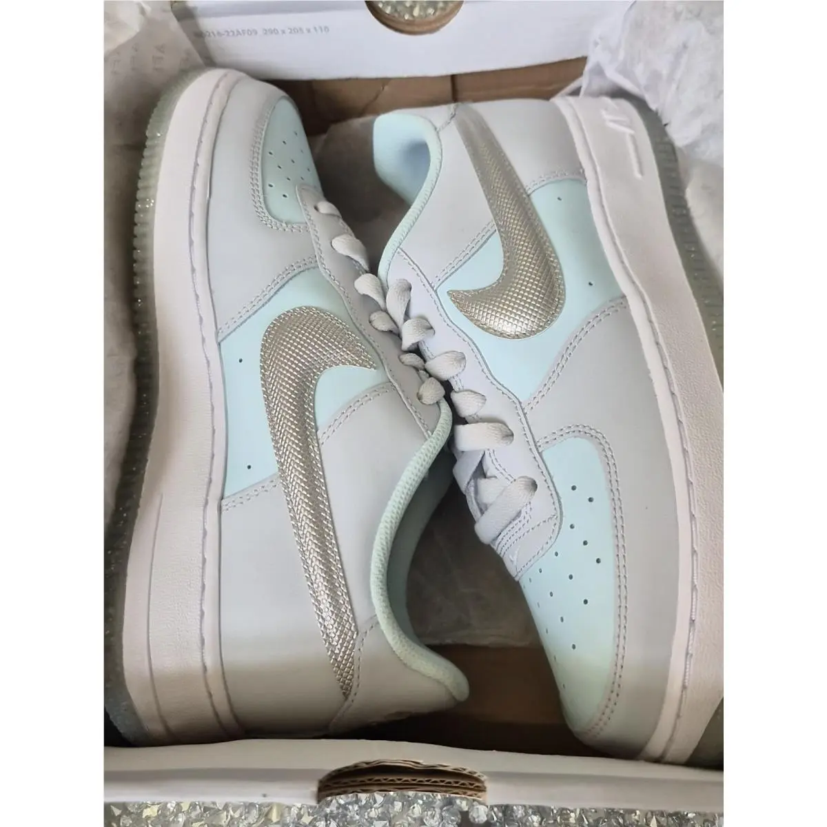 Nike shoes - Nike Air Force 1 - Air Force - Blue 6