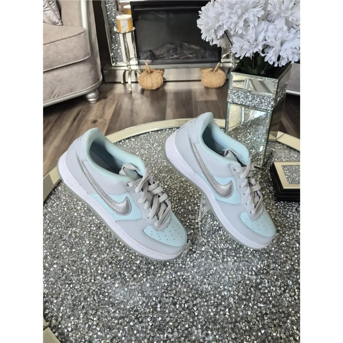 Nike shoes - Nike Air Force 1 - Air Force - Blue 3