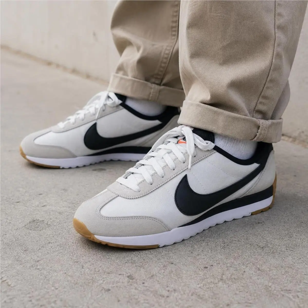 Nike shoes - HM4771 - HM4771 - White/Black-platinum Tint-safety Orange (UPC: 197864083598) 0