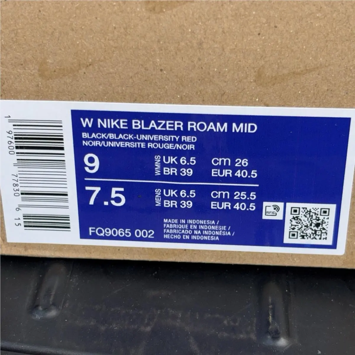 Nike shoes - Nike Blazer - Blazer - FQ9065-002 - Black 6