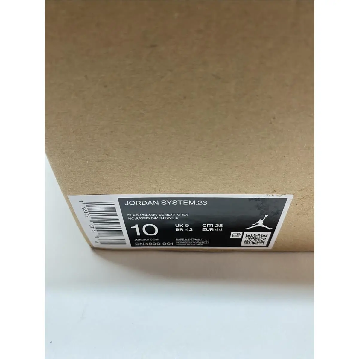 Nike shoes - Air Jordan System.23 - Air - DN4890-001 - Black, Manufacturer: Black/Cement Grey/Black 12