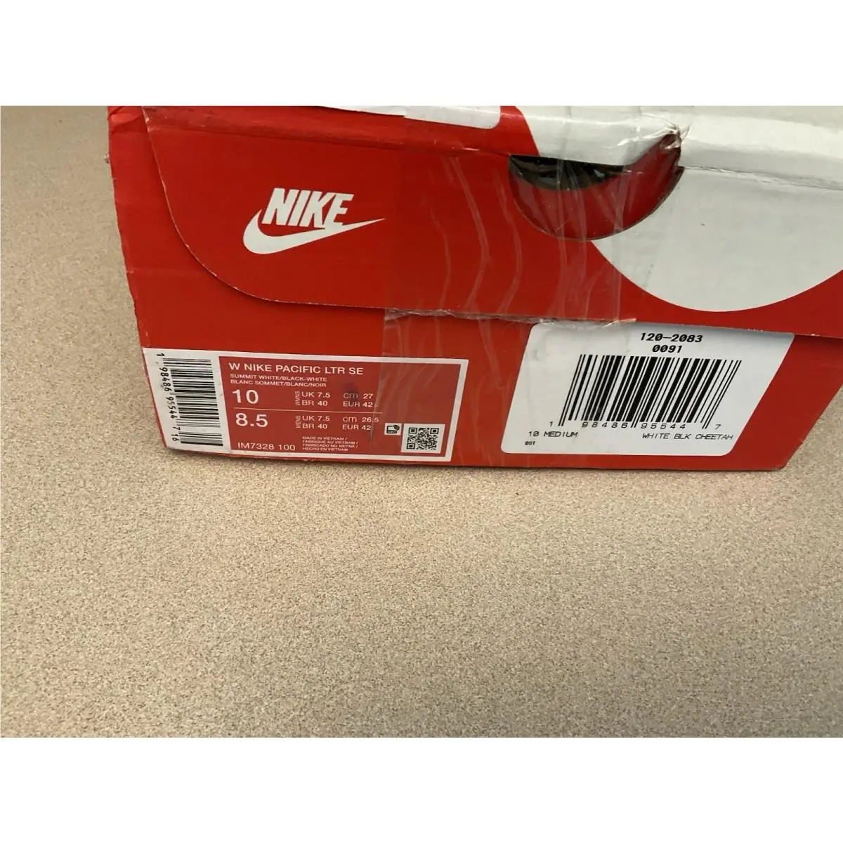 Nike shoes - Nike Pacific - Pacific - Summit White/White/Gum Light Brown/Black 1