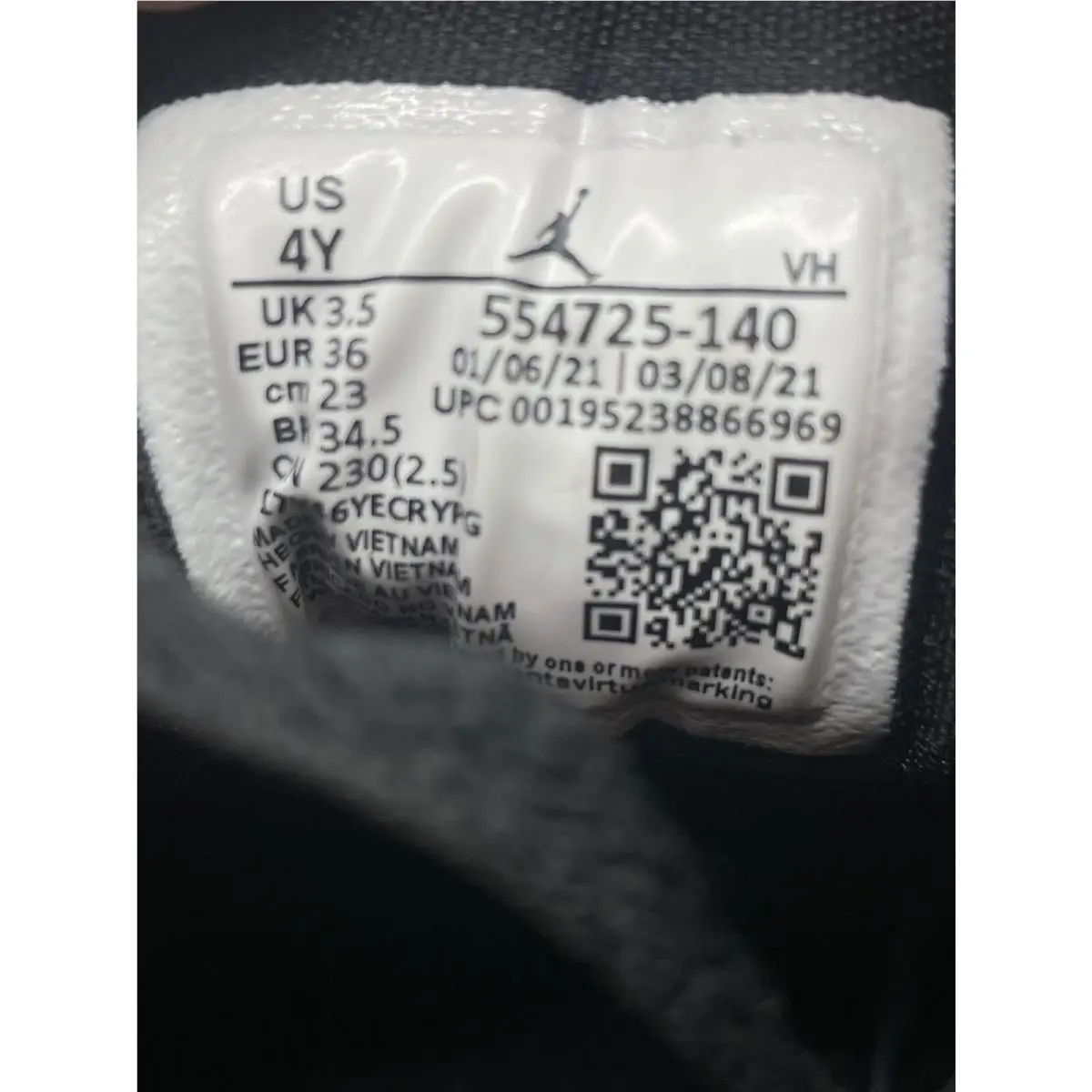 Nike shoes - Air Jordan 1 Mid - Air Mid - Blue 6