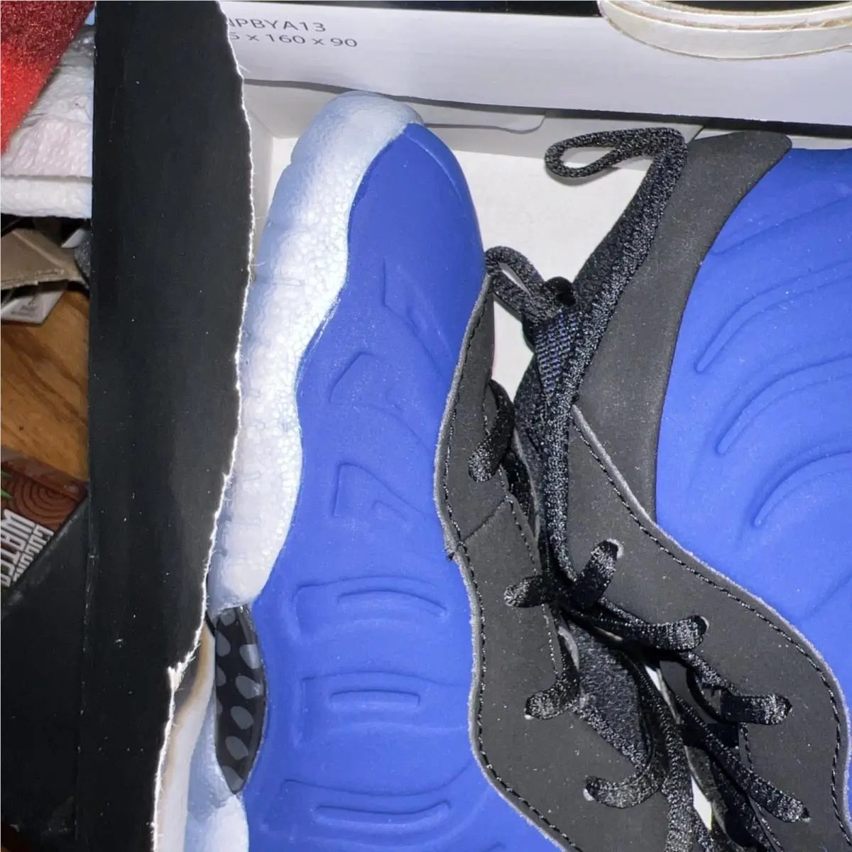 Nike shoes - Nike Little Posite - Little Posite - Blue 1