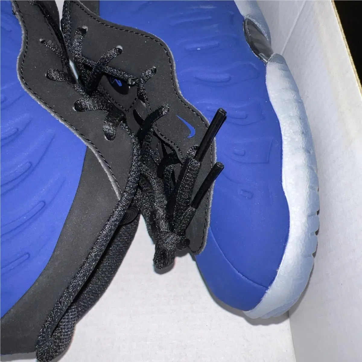 Nike shoes - Nike Little Posite - Little Posite - Blue 3