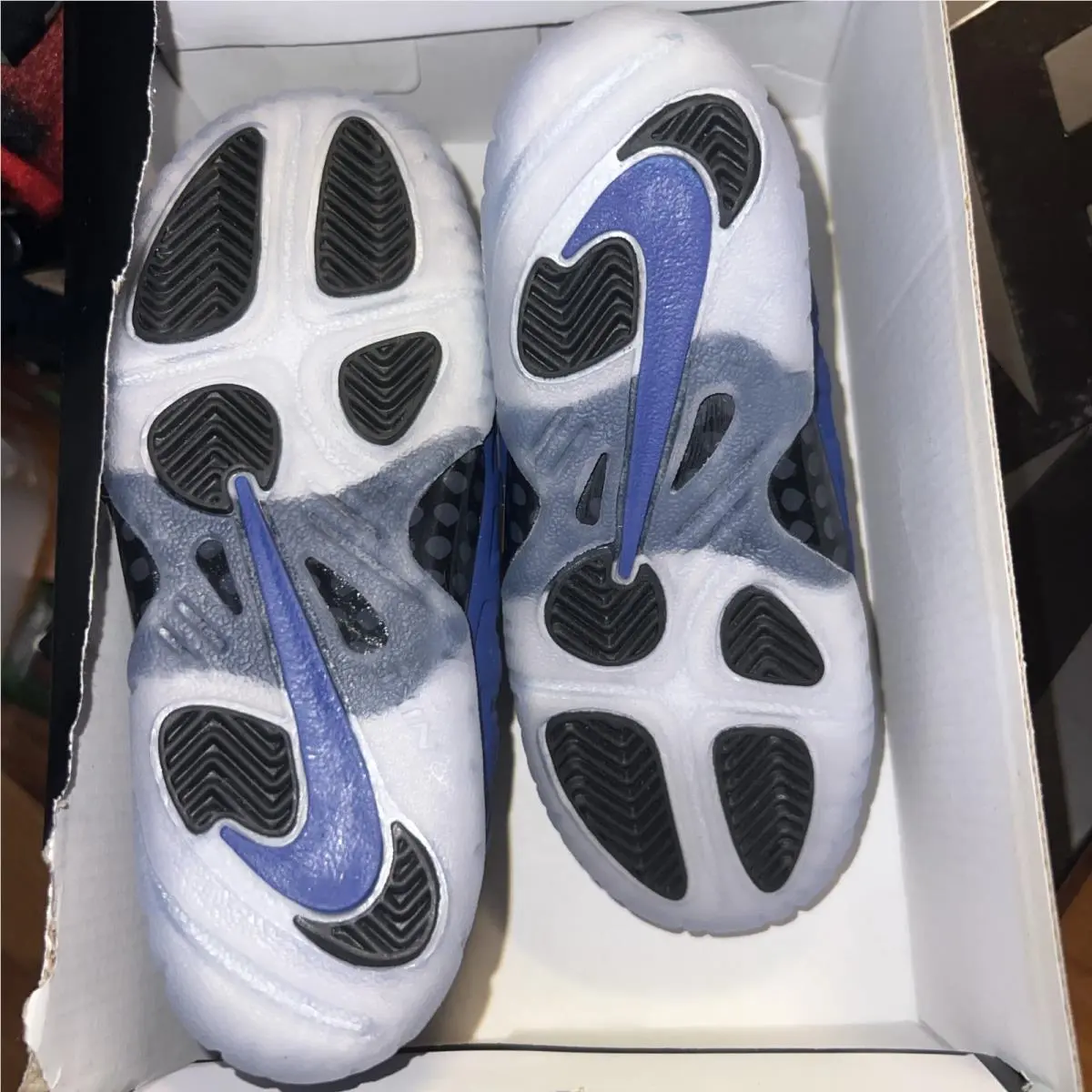 Nike shoes - Nike Little Posite - Little Posite - Blue 5