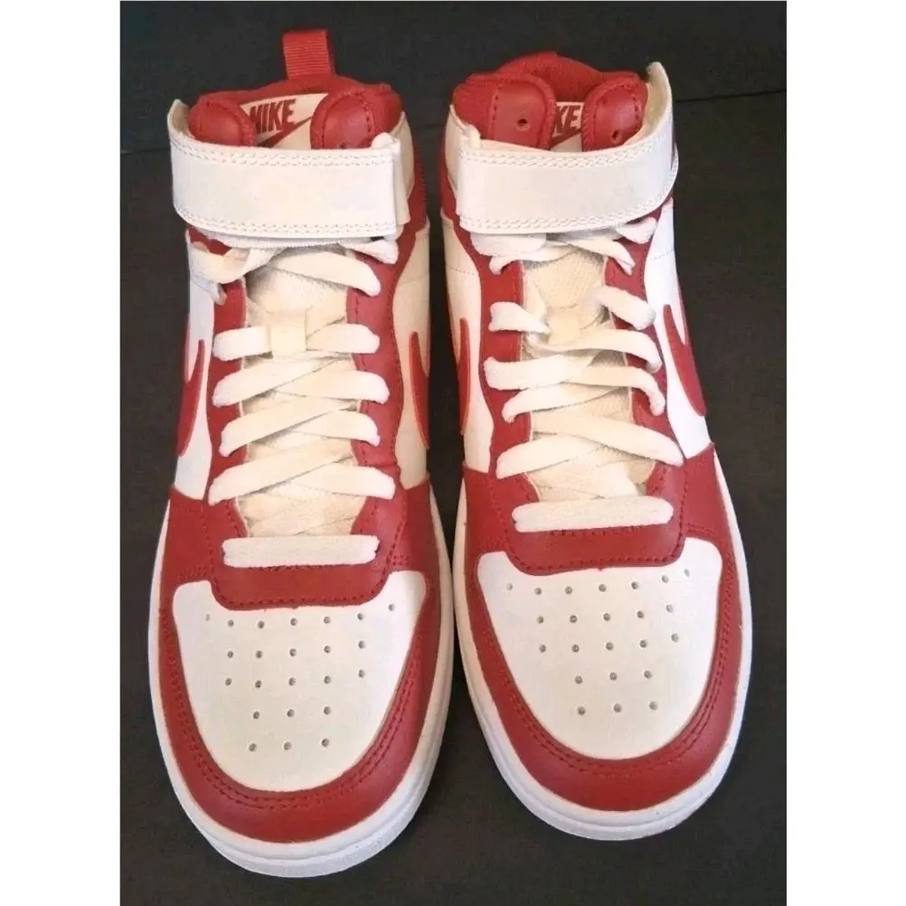 Nike shoes - Nike Court Borough - Court Borough - Sail/ Gym Red-White 1