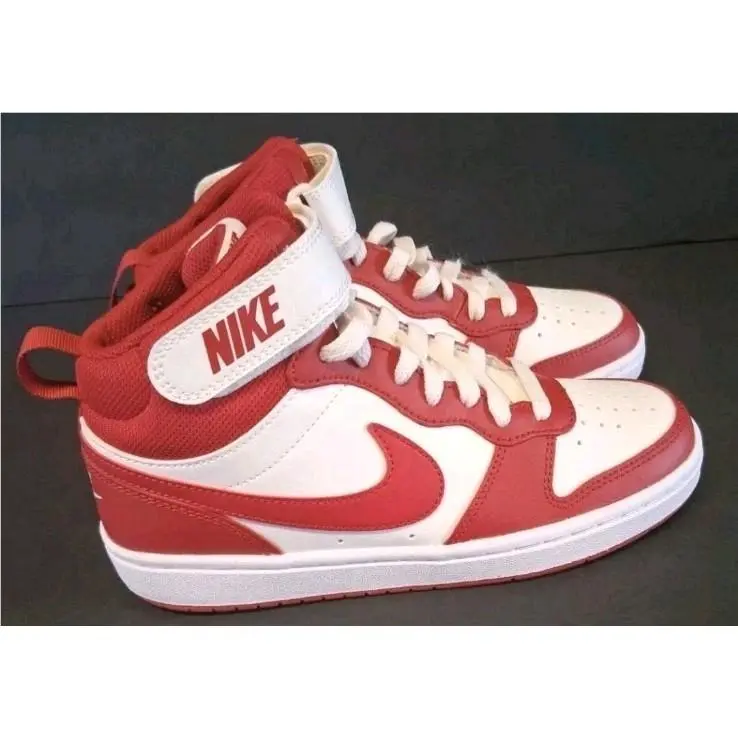 Nike shoes - Nike Court Borough - Court Borough - Sail/ Gym Red-White 2