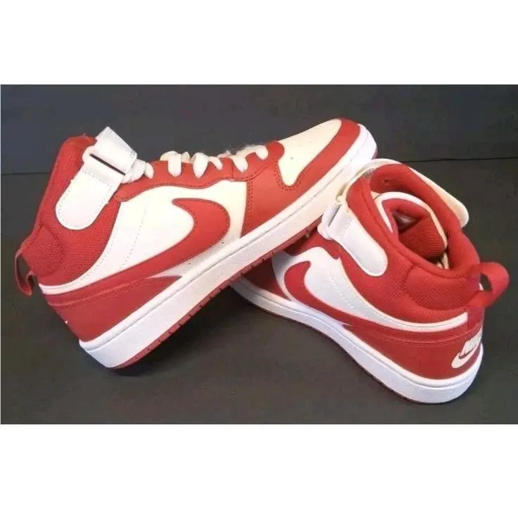 Nike shoes - Nike Court Borough - Court Borough - Sail/ Gym Red-White 3