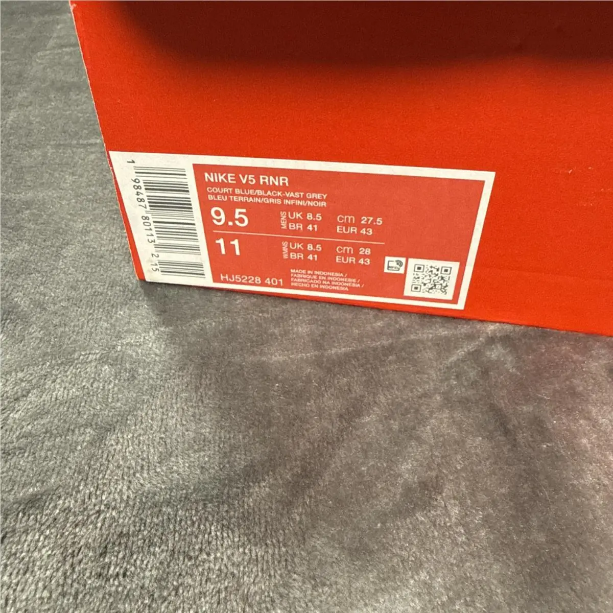 Nike shoes - Nike V5 RNR - RNR - Blue 5