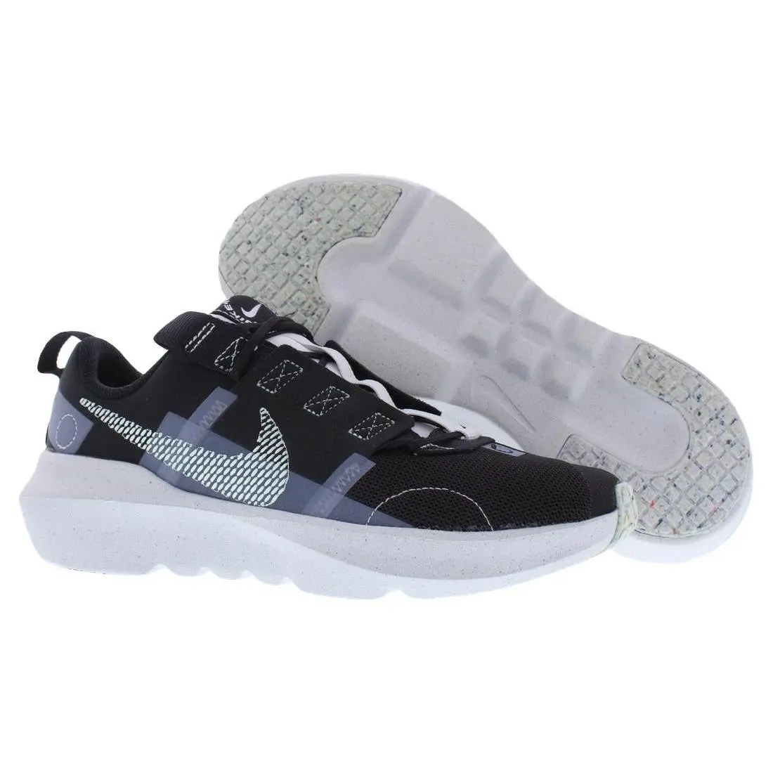 Nike Crater Impact GS Boys Shoes Size 6.5 Color: Black/barely Green