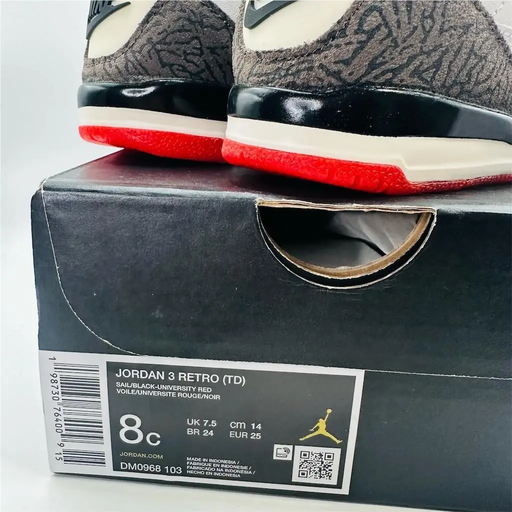 Nike shoes - Air Jordan 3 Retro (TD) - DM0968-103 - Multicolor 5