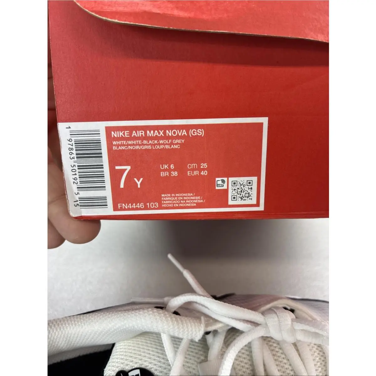Nike shoes - Nike Big Nike - Big - White (UPC: 197863532257) 6