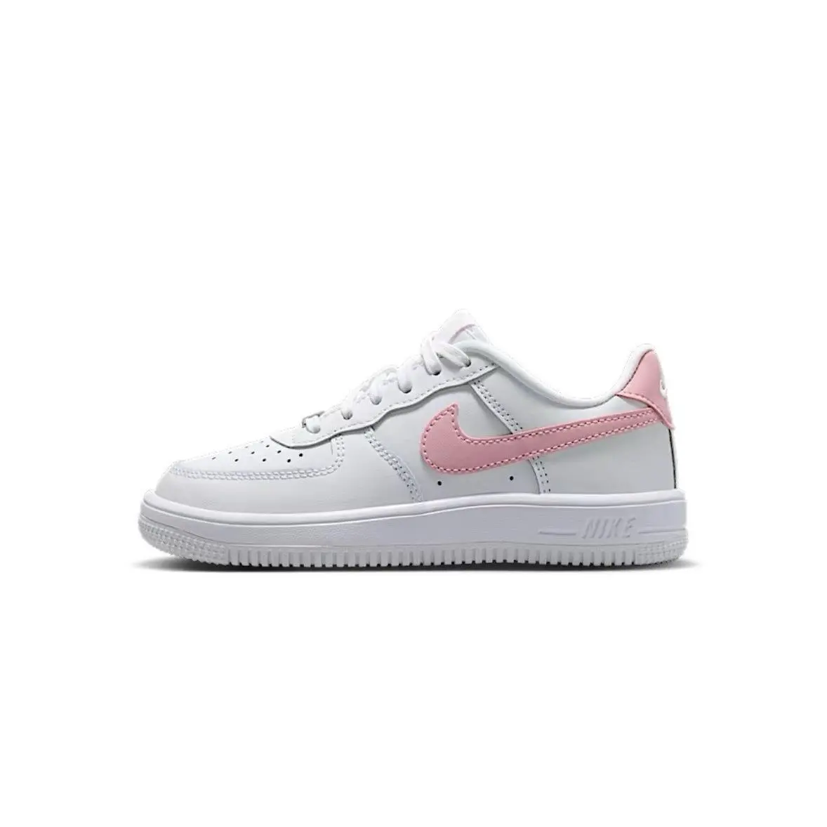 Size 13c - Nike Air Force 1 Preschool Easyon Pink White