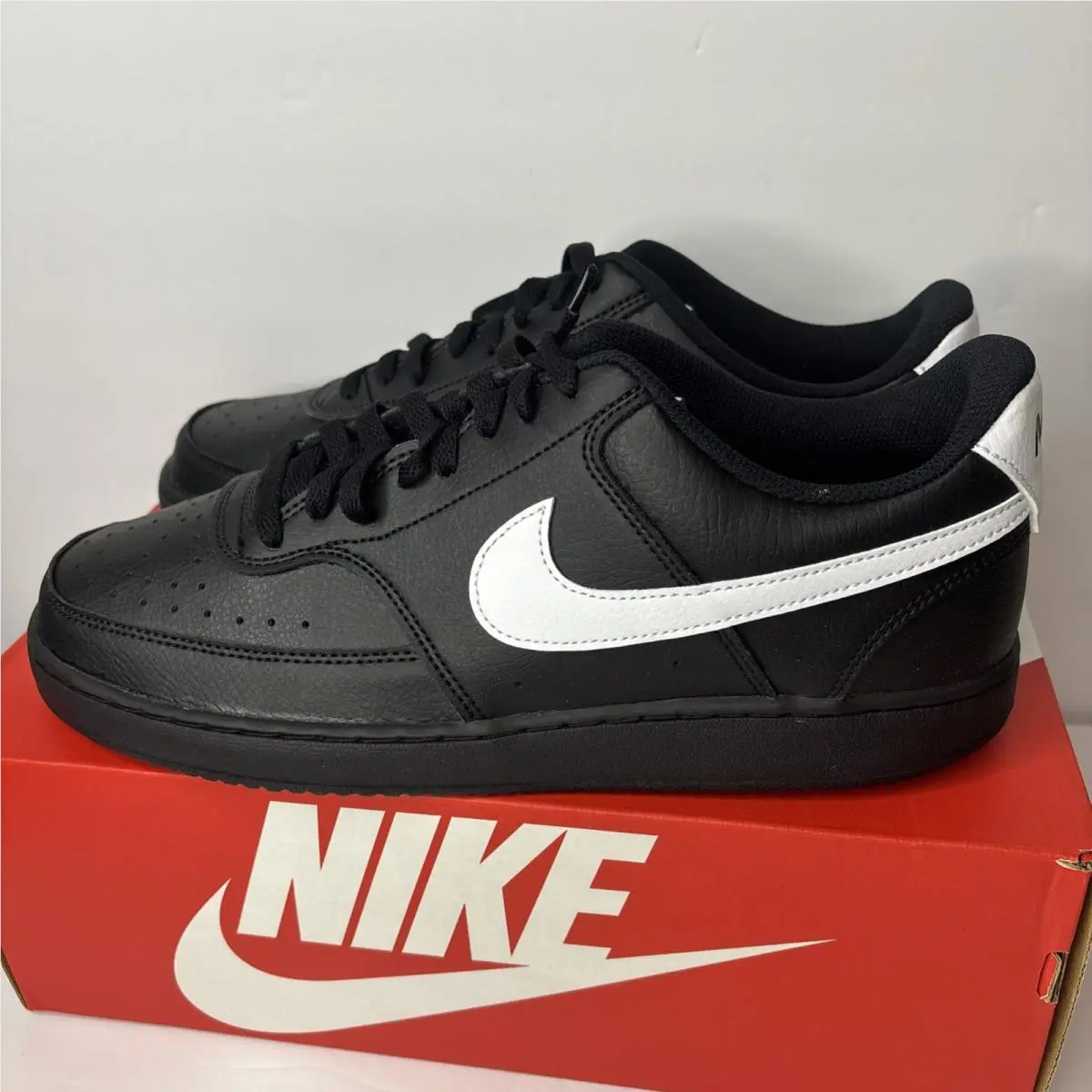 Nike shoes - Court Vision Low - Court Vision Low - FZ0630 - Black, Manufacturer: 010 0