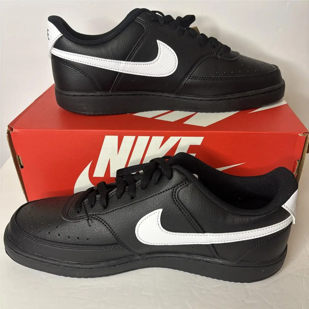 Nike shoes - Court Vision Low - Court Vision Low - FZ0630 - Black, Manufacturer: 010 2
