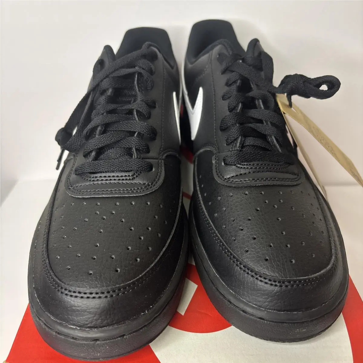 Nike shoes - Court Vision Low - Court Vision Low - FZ0630 - Black, Manufacturer: 010 4