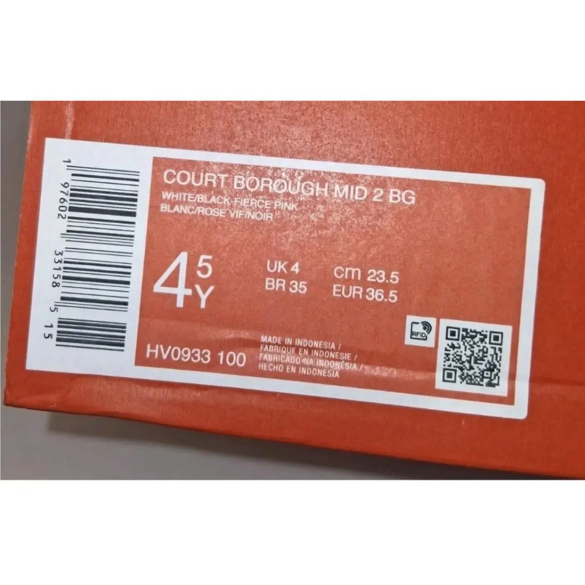Nike shoes - Nike Court Borough - Court Borough - Fierce Pink 6