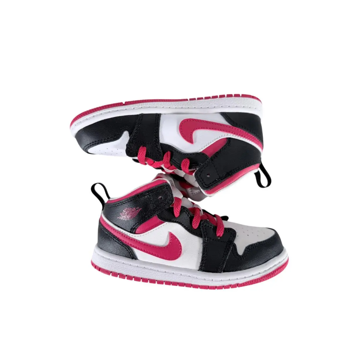 Nike shoes - Jordan 1 - Black/Very Berry-White (UPC: 0195238858544) 1