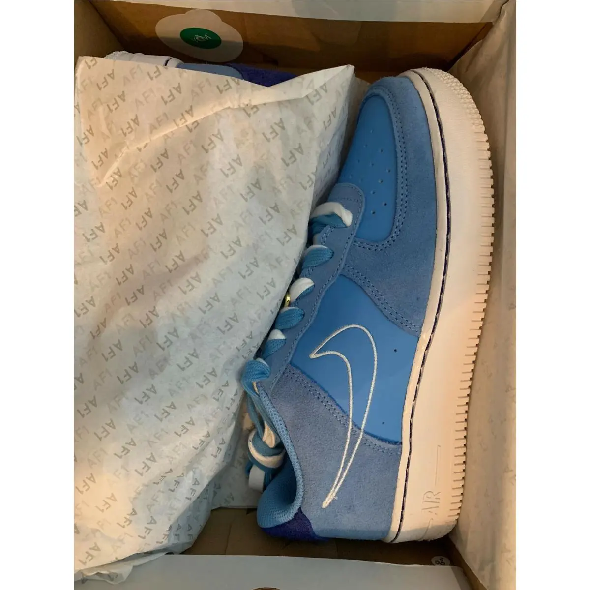 Nike shoes - Nike Air Force 1 - Air Force - Blue 0