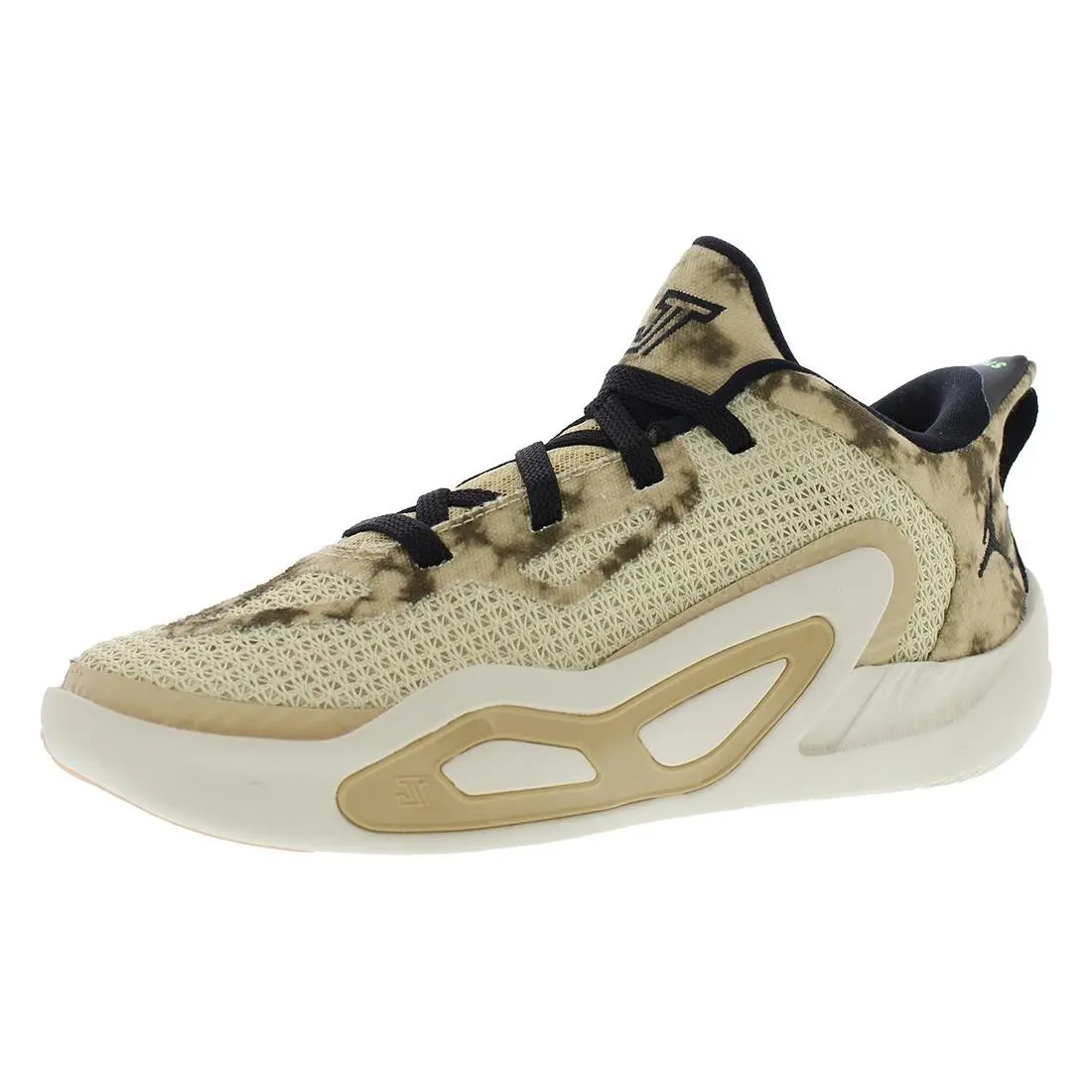 Nike Jordan Tatum 1 PS Boys Shoes Size 12 Color: Fossil/black/sesame
