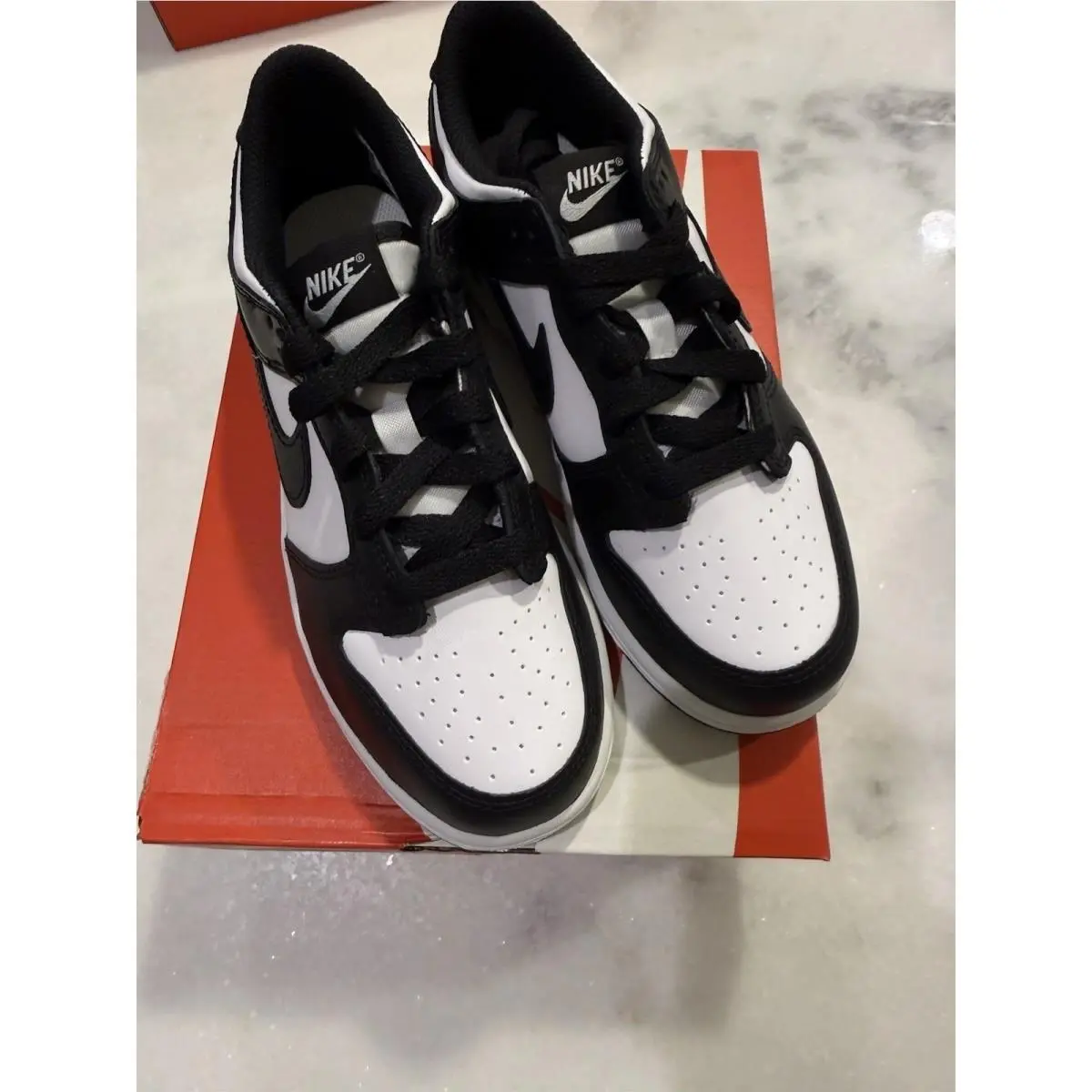 Nike shoes - Nike Dunk Low (PS) Panda - Black 0