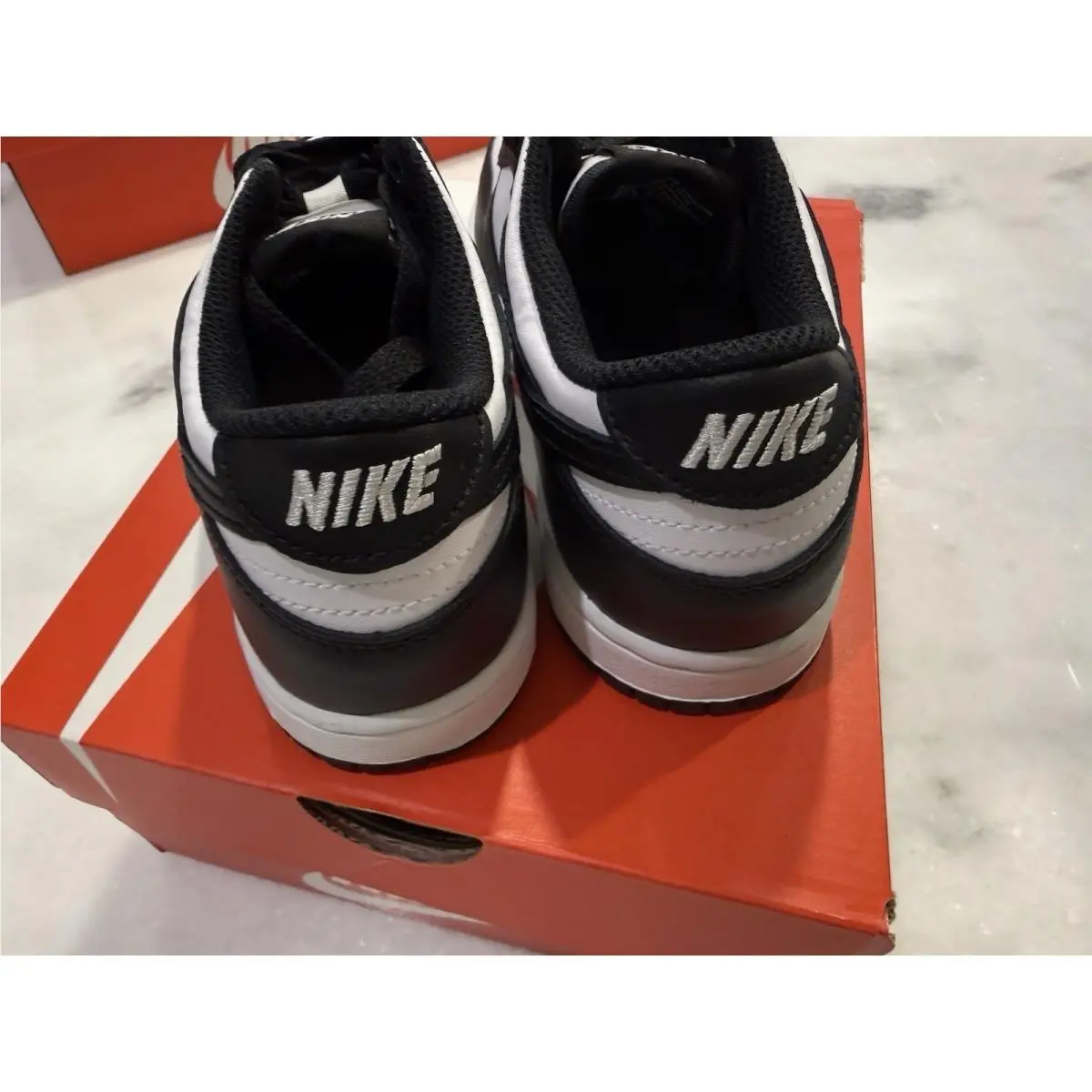 Nike shoes - Nike Dunk Low (PS) Panda - Black 1