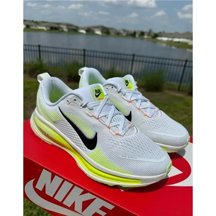 Nike shoes - Nike Vomero 18 - Vomero - HQ2157-110 - white / volt 0