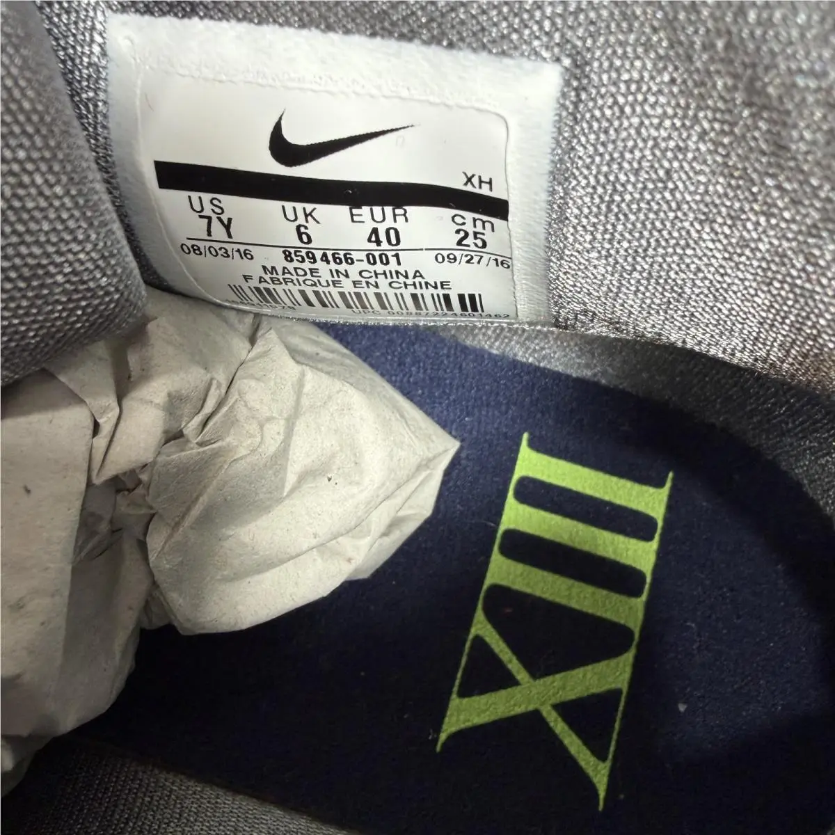 Nike shoes - Nike Kyrie 3 - Kyrie - 859466-001 - Grey 12