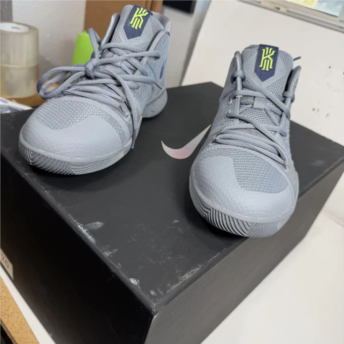 Nike shoes - Nike Kyrie 3 - Kyrie - 859466-001 - Grey 0