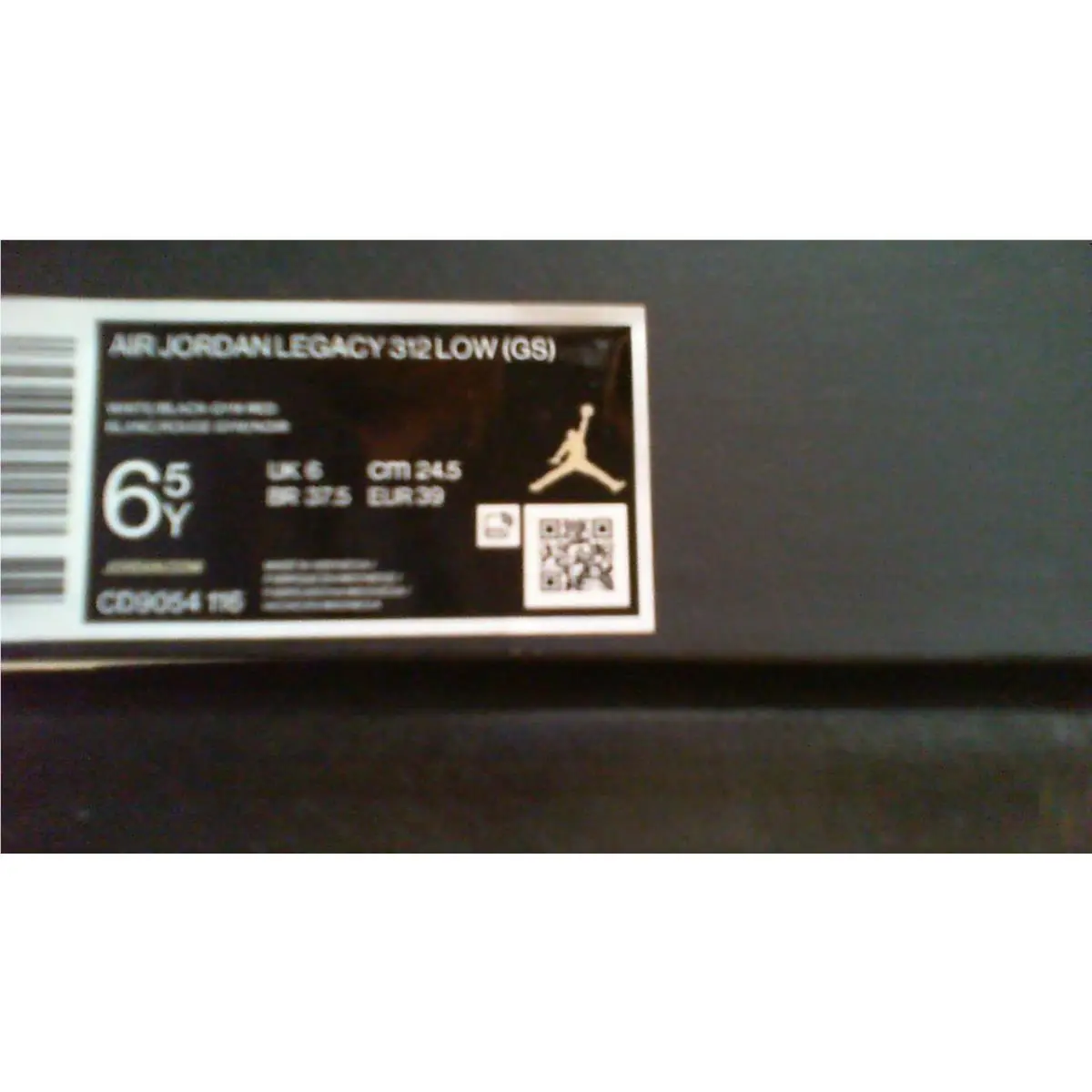 Nike shoes - Jordan Legacy 312 - Legacy - Black (UPC: 195869251417) 5