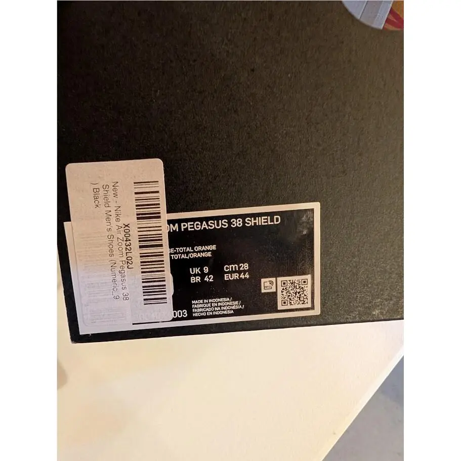 Nike shoes - Black/Orange 3