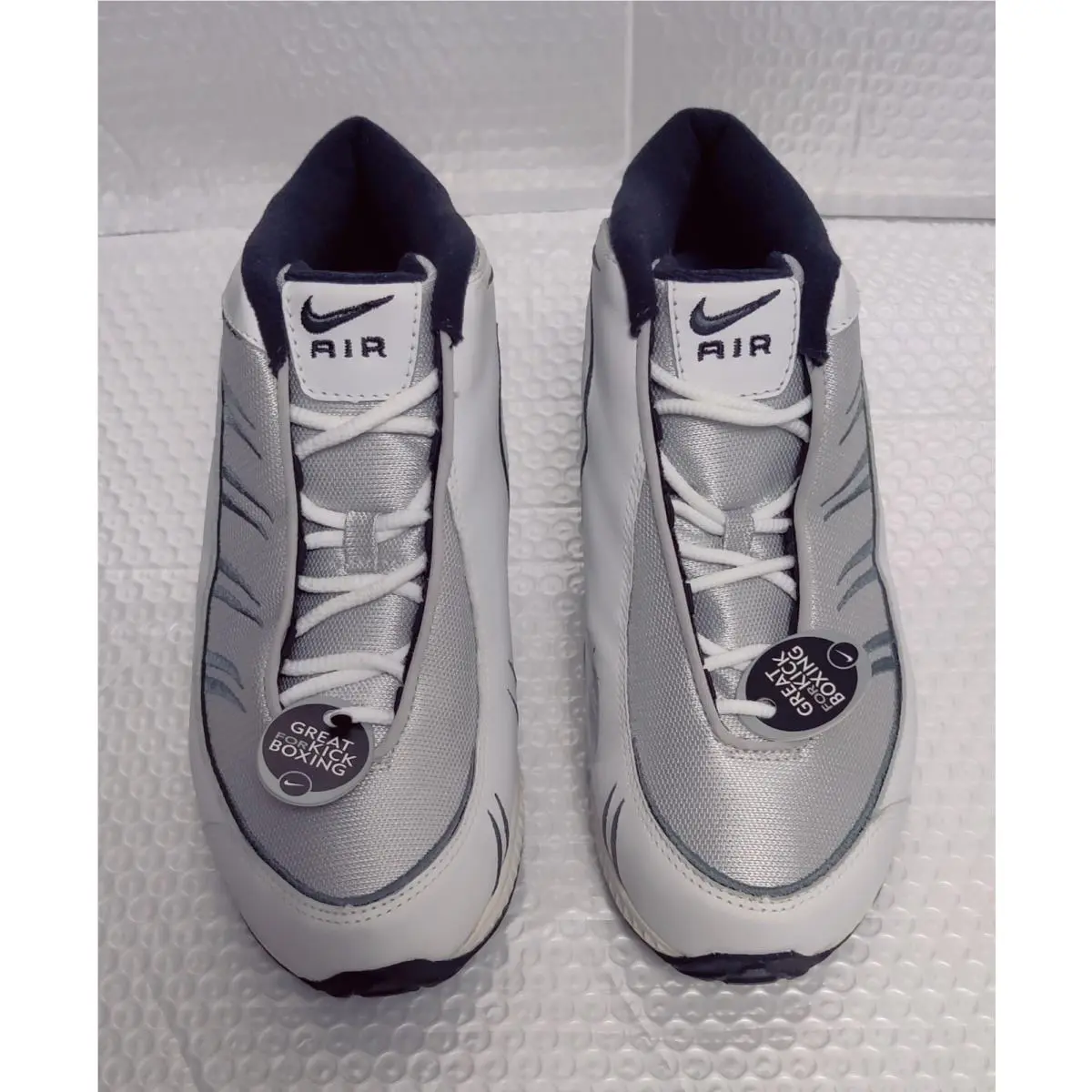 Nike shoes - Nike Repetr 3/4 HI - Repetr - 171542-101 - WHT/FLNT GRY-DK CRCL-MET SILVR 2