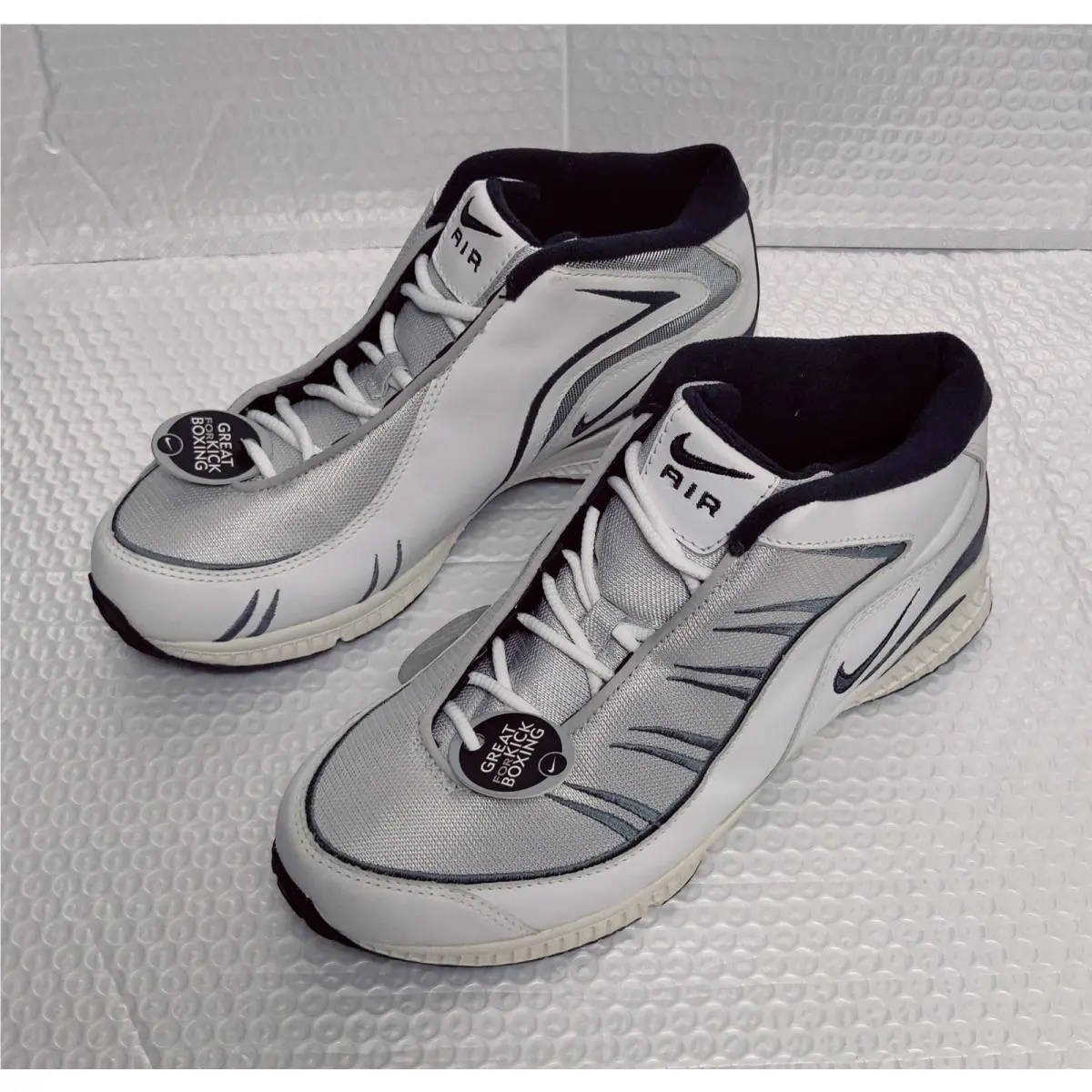 Nike shoes - Nike Repetr 3/4 HI - Repetr - 171542-101 - WHT/FLNT GRY-DK CRCL-MET SILVR 4