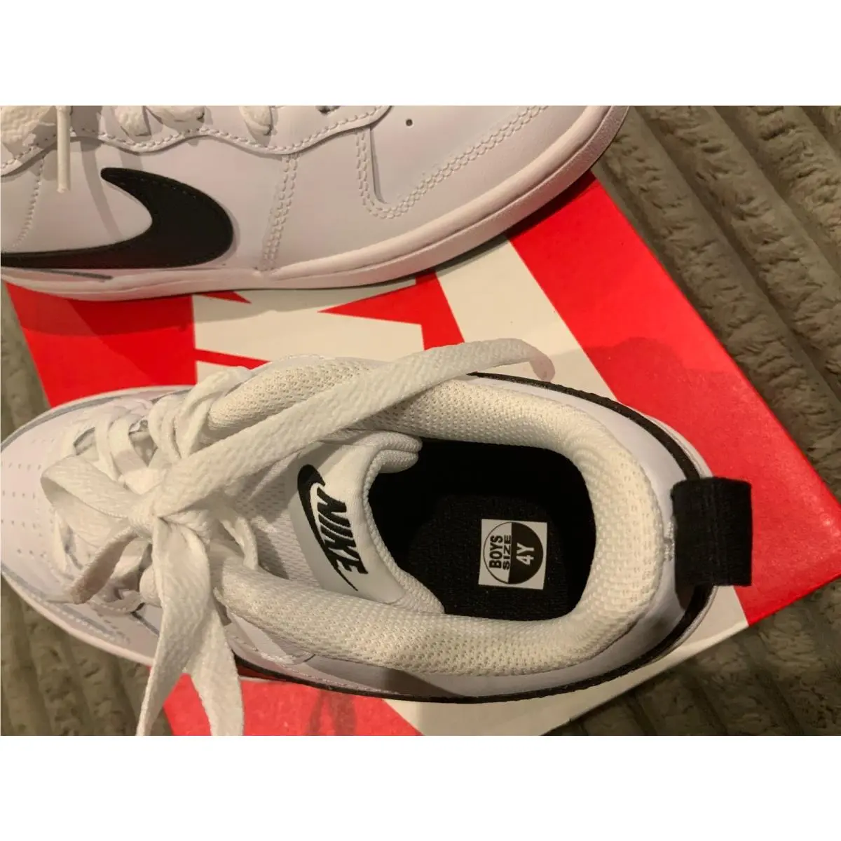 Nike shoes - Nike Court Borough - Court Borough - BQ5448-104 - White 6