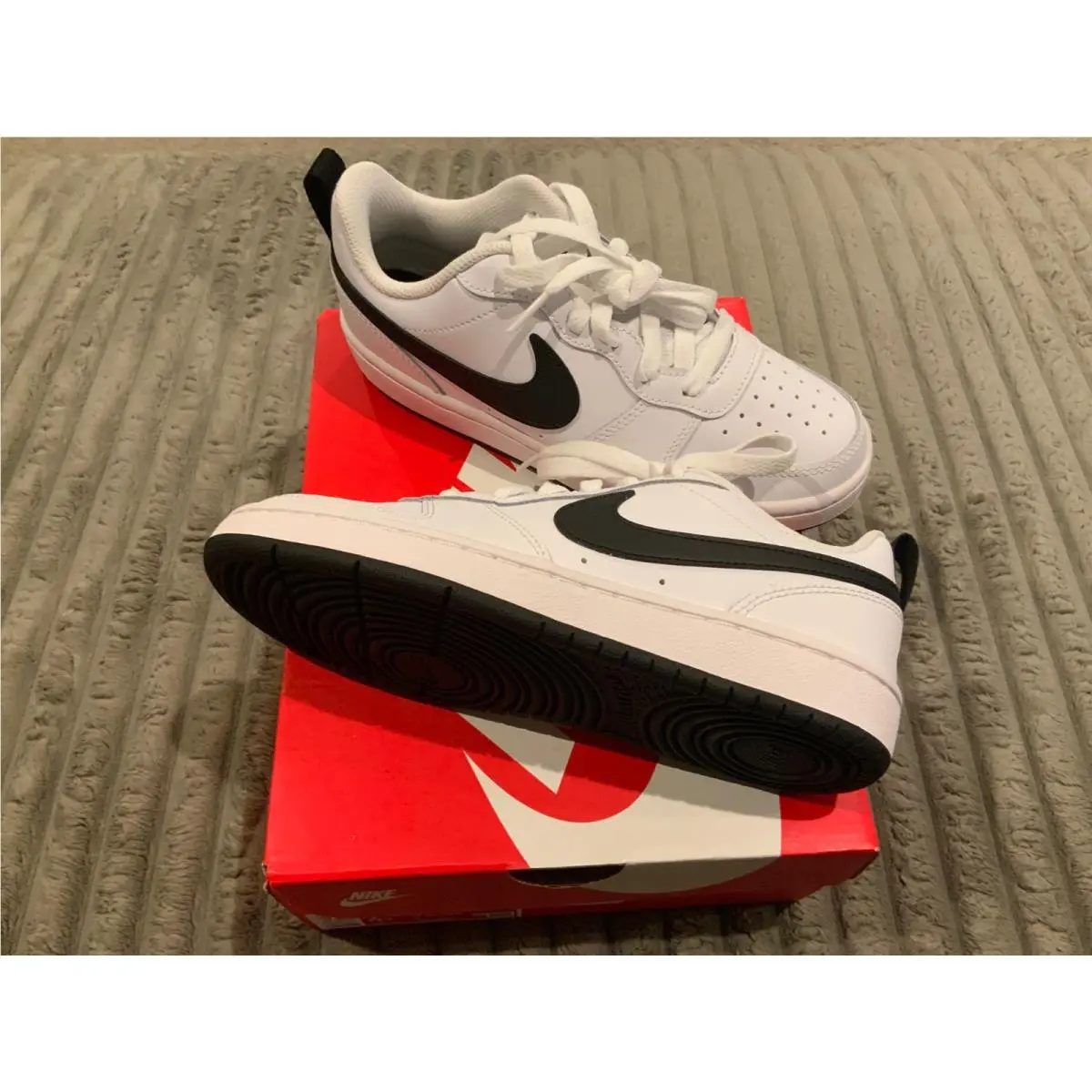 Nike shoes - Nike Court Borough - Court Borough - BQ5448-104 - White 7