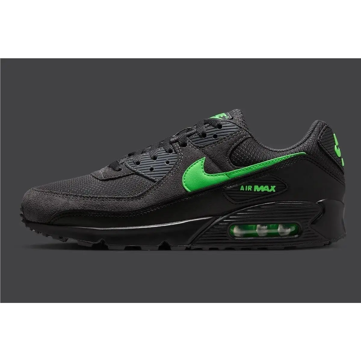 Nike shoes - Nike Air Max 90 - Air Max - DM0029-015 - Anthracite/Green Strike-Black 1