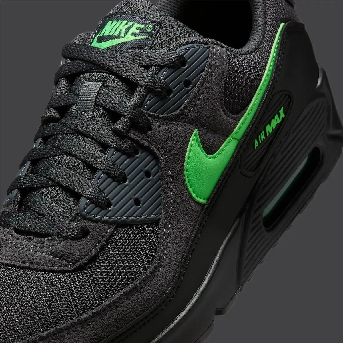 Nike shoes - Nike Air Max 90 - Air Max - DM0029-015 - Anthracite/Green Strike-Black 2