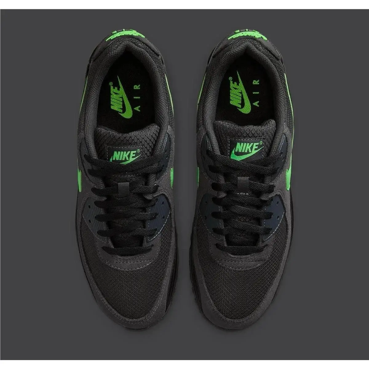 Nike shoes - Nike Air Max 90 - Air Max - DM0029-015 - Anthracite/Green Strike-Black 3