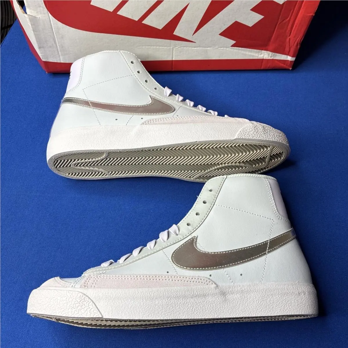 Nike shoes - Nike Blazer Mid 77 - Blazer Mid - Silver 0