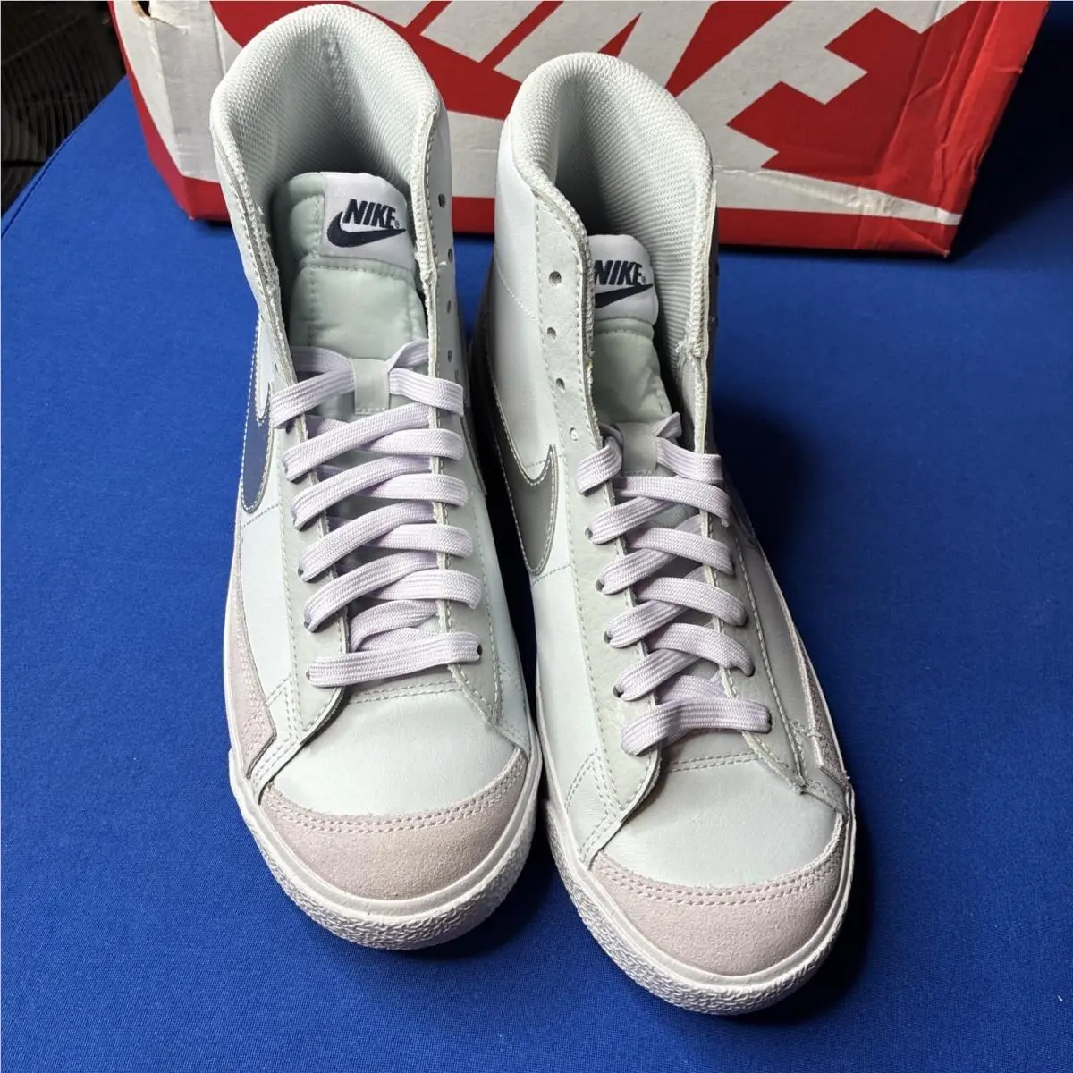 Nike shoes - Nike Blazer Mid 77 - Blazer Mid - Silver 2