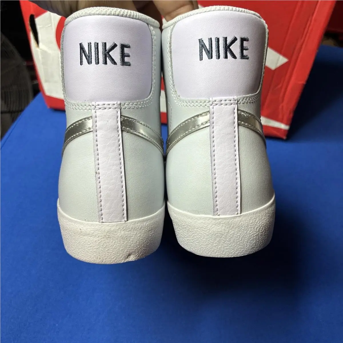 Nike shoes - Nike Blazer Mid 77 - Blazer Mid - Silver 3