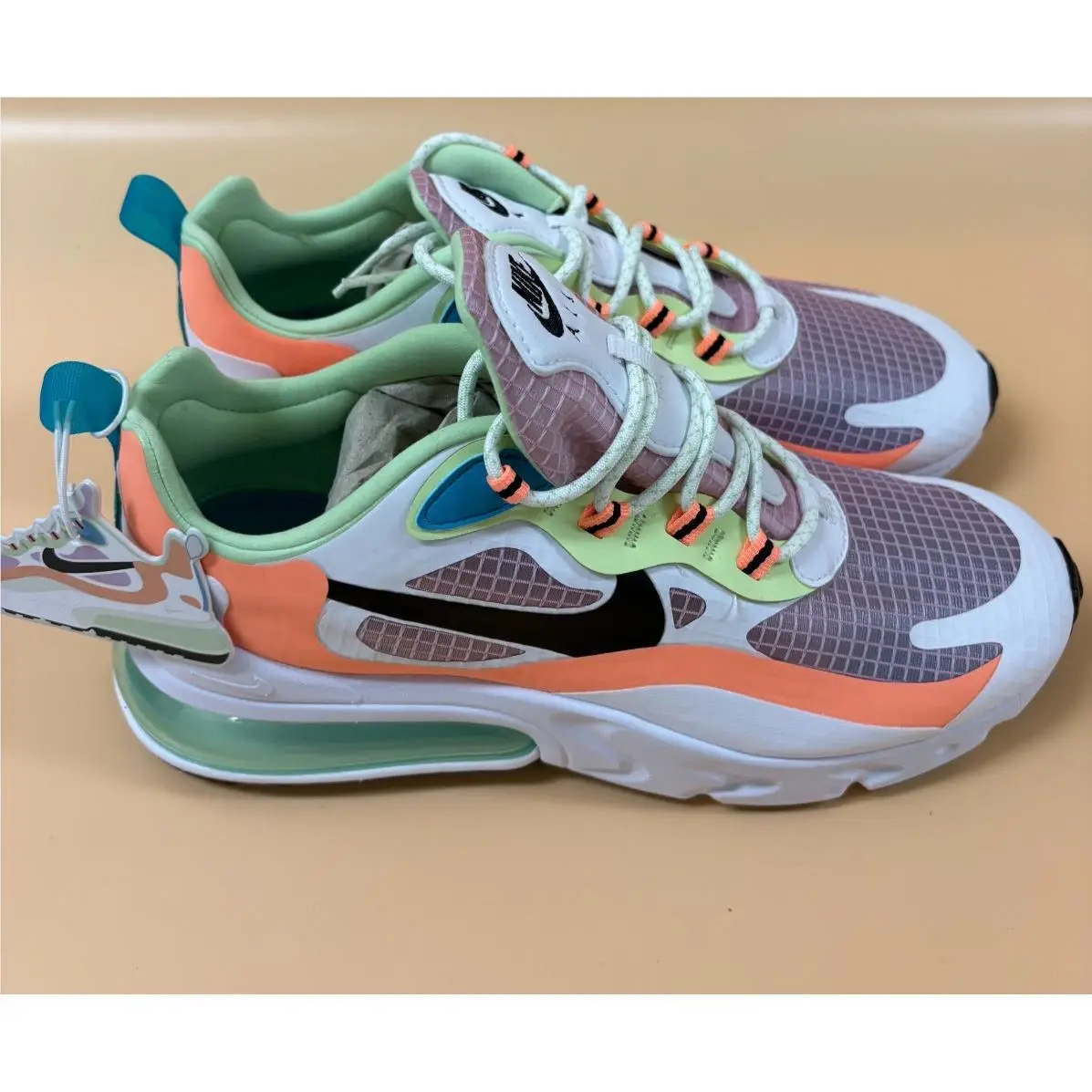 Nike shoes - Nike Air Max 270 React - CJ0620-600 - Pink (UPC: 0193659398366) 0