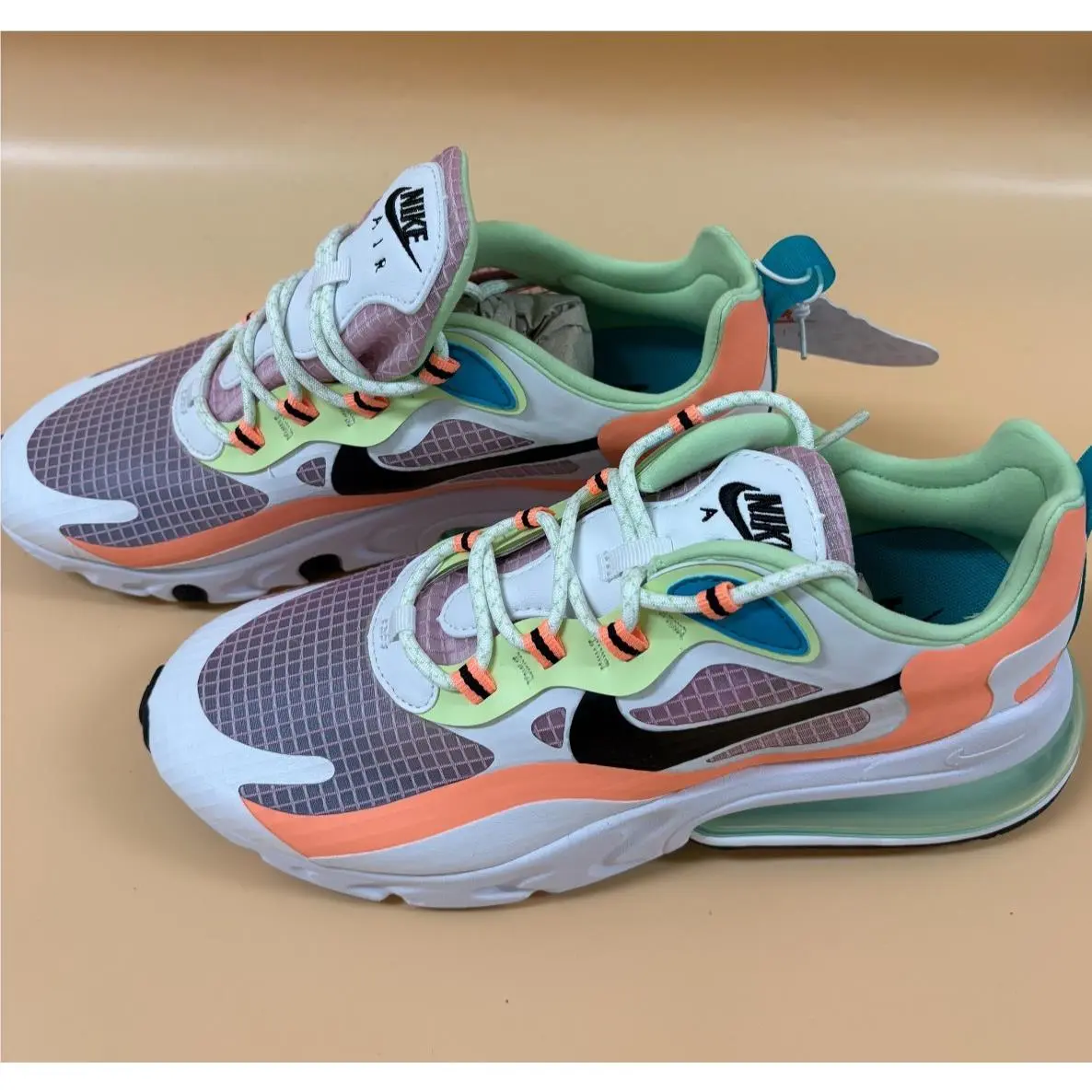 Nike shoes - Nike Air Max 270 React - CJ0620-600 - Pink (UPC: 0193659398366) 2