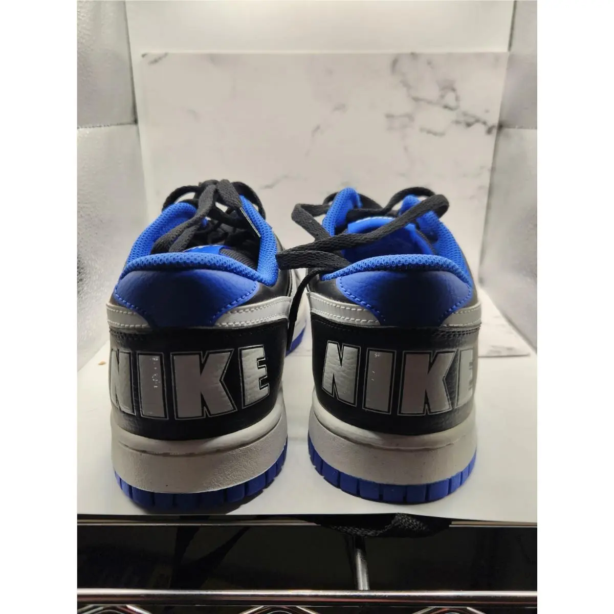 Nike shoes - Black, White, Blue 1
