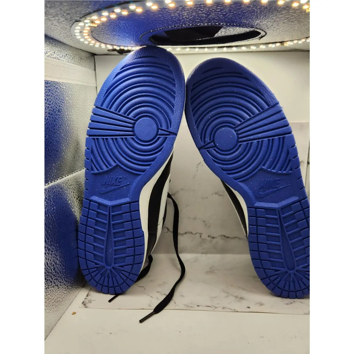 Nike shoes - Black, White, Blue 2