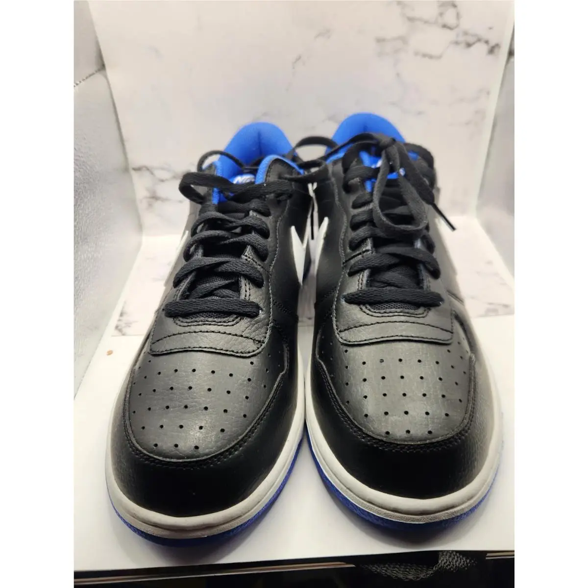 Nike shoes - Black, White, Blue 3