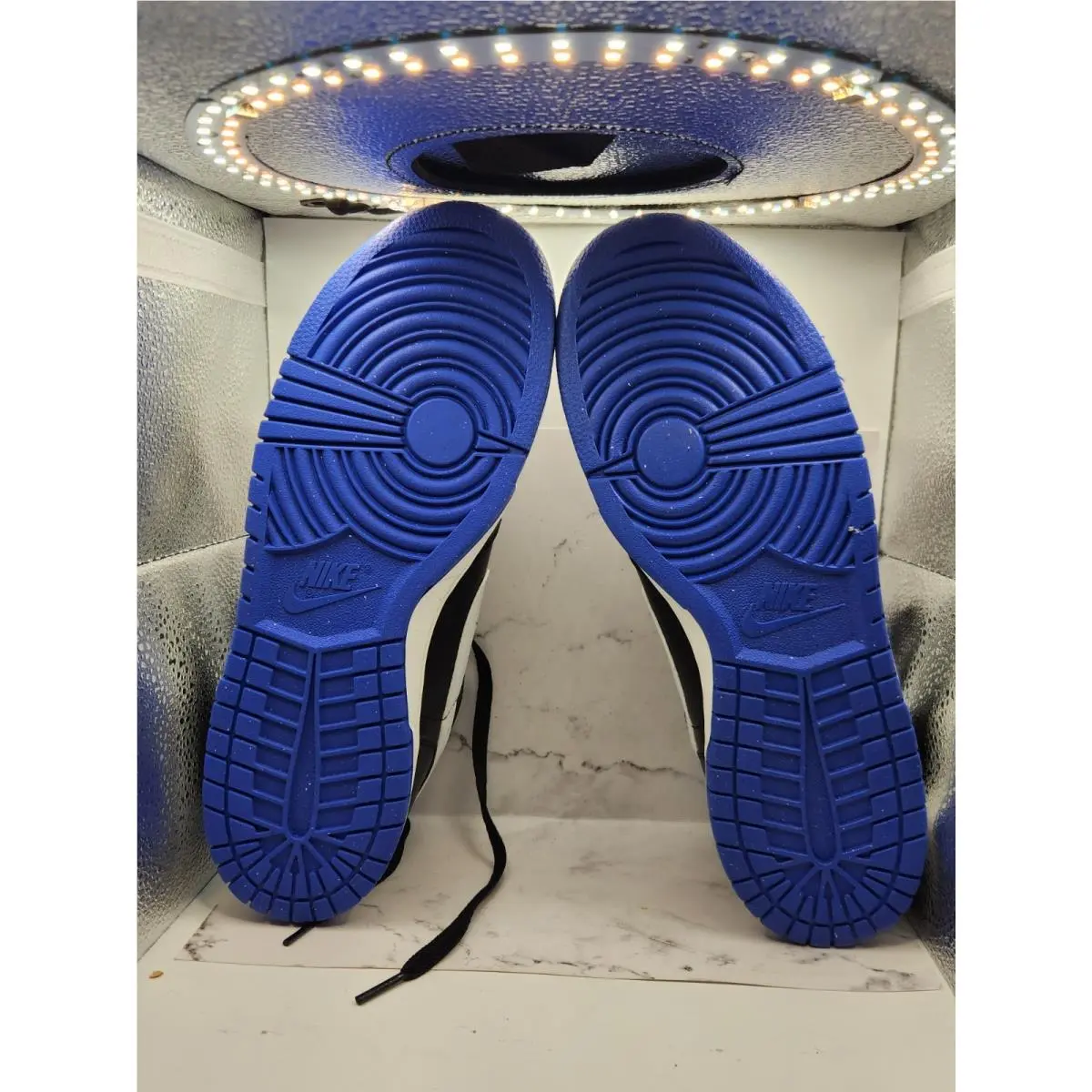 Nike shoes - Black, White, Blue 4