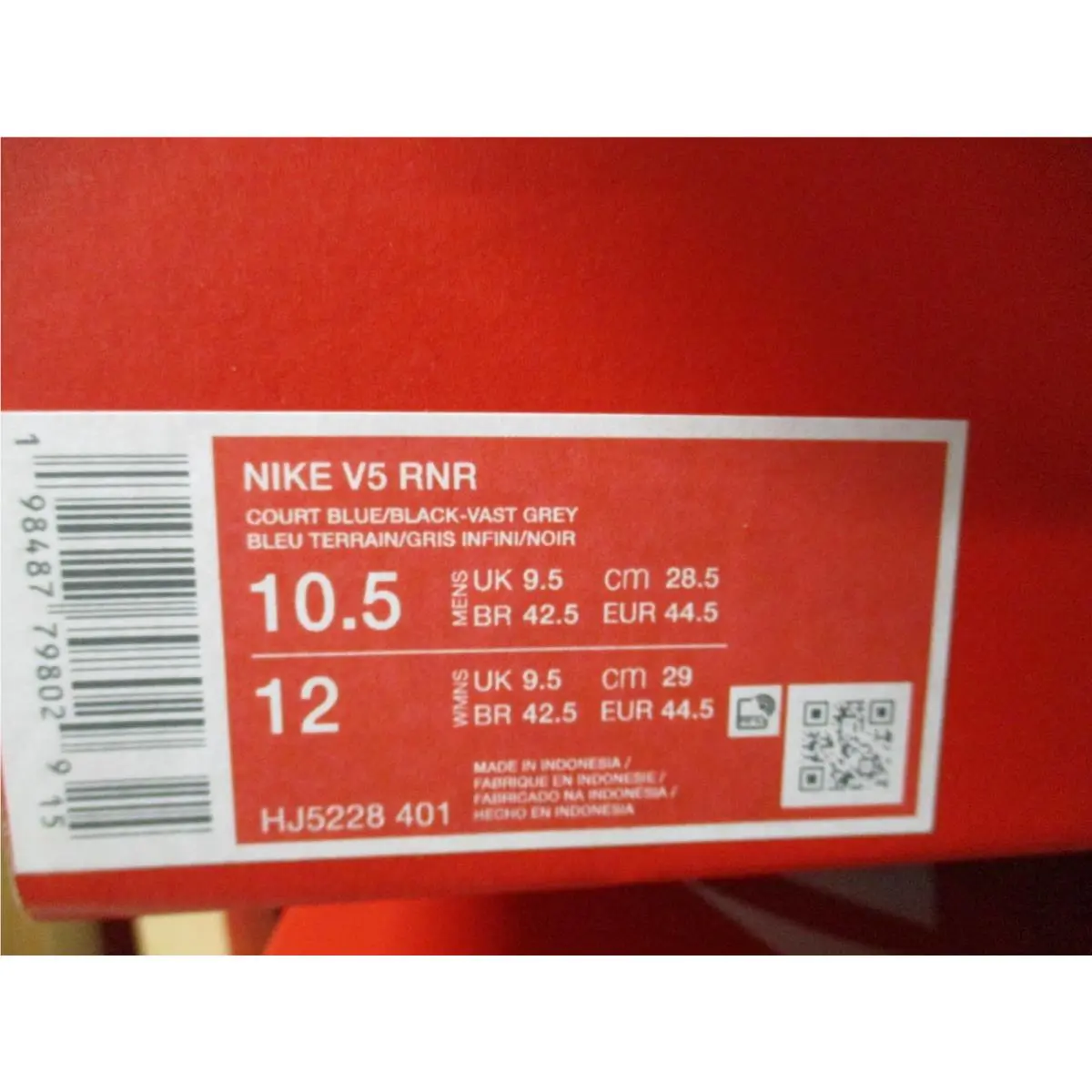 Nike shoes - Nike V5 RNR - RNR - Blue 7