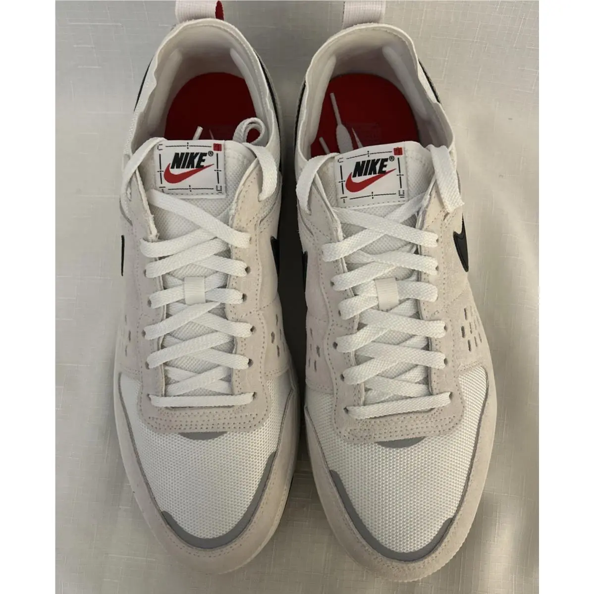 Nike shoes - Nike C1TY - FZ3863-101 - White, Manufacturer: College Grey/Vast Grey/Fire Red/Black 5